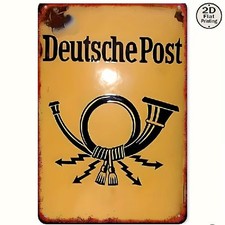 Blechschild Deutsche Post
