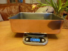 KKK/ Kupfermanufaktur Weyersberg,Kupfer/Edelstahl-Auflaufform,30/22/10,L/B/Höhe