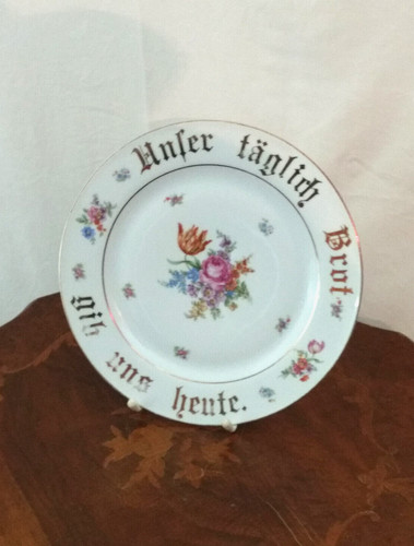 Zierteller mit schriftzug - zierteller,