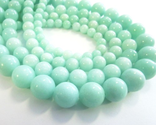 Jade 6mm türkis - , mint