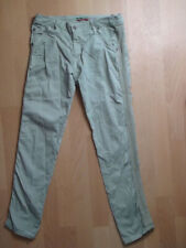 Please Hose Gr. M DE 40 Damen Jeans hellgrün grün