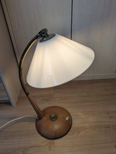 Temde Vintage Mid-Century-Schreibtischlampe Aus Teakholz aus 1960er Jahre
