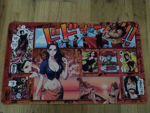 One piece tcg playmat nico - one,