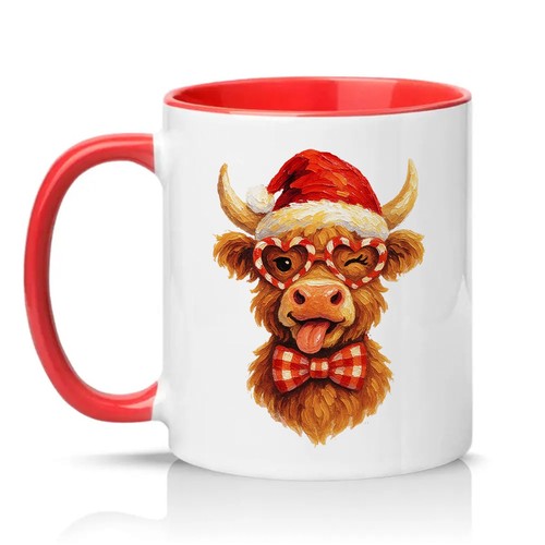 Weihnachten highland kuh - weihnachten,