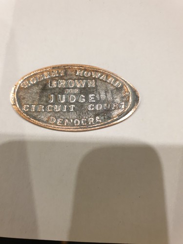 Motive elongated coin - 1,