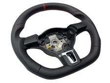 TUNING Lenkrad  Leder Lederlenkrad Vw GOLF VI 6 5K0 Touran 1T3 GTi  ABGEFLACHT