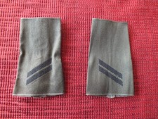 Rangabzeichen Heer Obergefreiter schwarz/oliv Bundeswehr Schulter Schlaufen