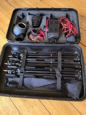 Heimstudio mit 3x Multiblitz