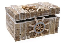 Große Schatzkiste Steuerrad