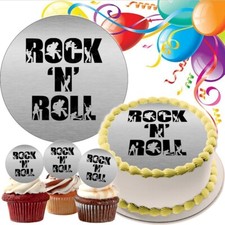 Rock'n'Roll Tortenbild Party
