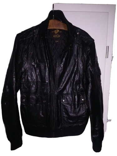 Replay lederjacke herren - lederjacke,