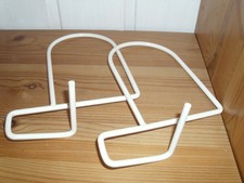 Ikea Flit weiß Metall Buchstützen top, Vintage 80er 90er Design zu String-Regal?