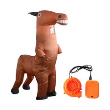 Aufblasbares Pferdekostüm Ganzkörperanzug für Festival -Cosplay