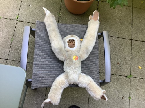 Unbespielter steiff affe - steiff,