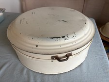 alter runder Brotkasten Brotdose Brotbehälter  Chabby Chic