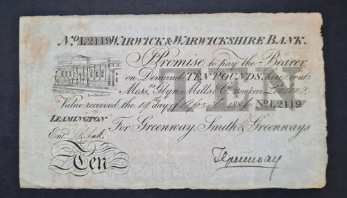 Warwick and warwickshire bank - warwick,