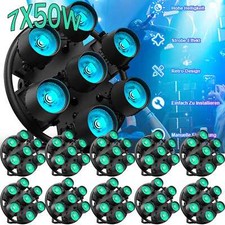 10x COB 7LED Par Strahler DMX