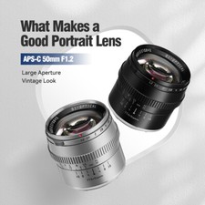 TTArtisan 50mm F1.2 APS-C MF