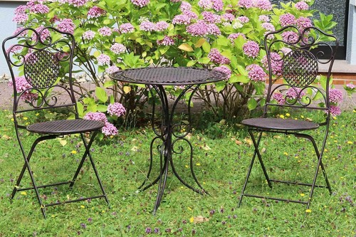 Gartenset tisch stuhl - tisch, +2x