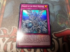 Yu-Gi-Oh! 1 × Super Rare Majesty Of The White Dragons Mint