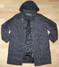 ZERO Mantel Gr.42 schwarz grau