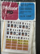 Preiser 0649 abziehbilder - 3.0649,