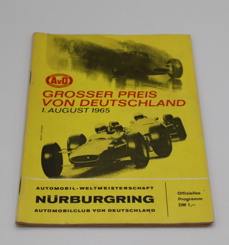Programmheft formel großer - 1,