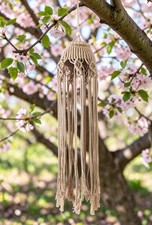 Makramee Lampe, Makramee Deko