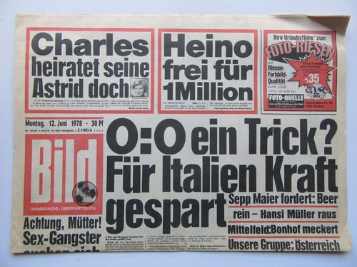 Bild zeitung 1978 - bild,