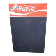 Coca Cola Kreidetafel Kundenstopper Werbeschild Reklame Kiosktafel Original rar