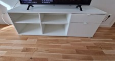 VIHALS IKEA TV Bench, White, 146x37x50cm