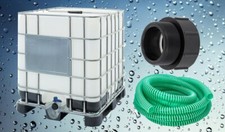 1000 Liter IBC Wassertank SET für Garten