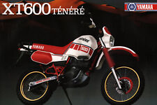Prospekt Datenblatt Yamaha Motorrad XT 600 Tenere