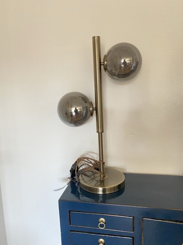 Tischleuchte mit glaskugeln - tischleuchte,