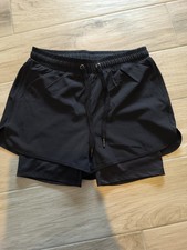 NEU Sporthose Kurz Laufhose Funktionsshorts CRIVIT XS schwarz