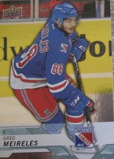 Greg Meireles #294 Upper Deck 18-19 SILVER Thomas Sabo Ice Tigers Nürnberg