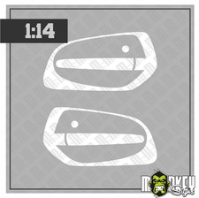 2er Set Mercedes Actros Arocs