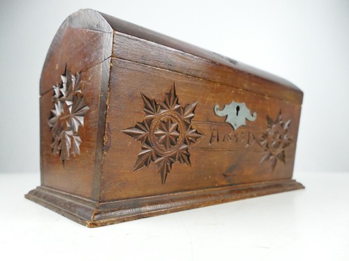 Kleinere holztruhe holzbox mit - kleinere,