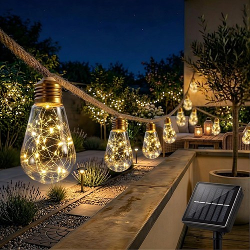 Solar lichterkette außen - lichterkette, 8m