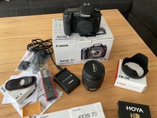Canon EOS 7D Kit EF-S 15-85 IS USM TOP EW-78E Hoya HD UV 16GB OVP aus Erstbesitz