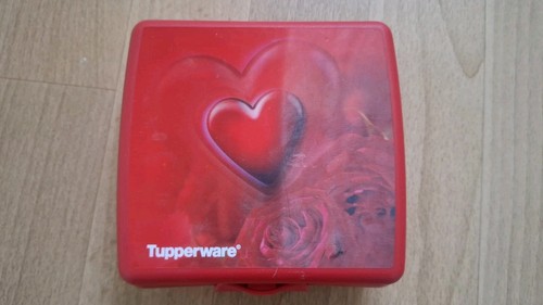 Tupperware brotdose herz - brotdose,