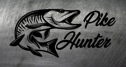 Aufkleber fisch fish pike - fish,