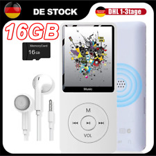 16GB Bluetooth MP3 MP4 Player LCD Display HiFi Bass Musik Spieler FM Radio Audio