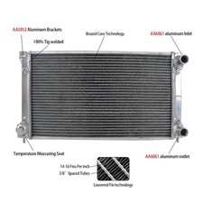 Alu Kühler für VW Golf