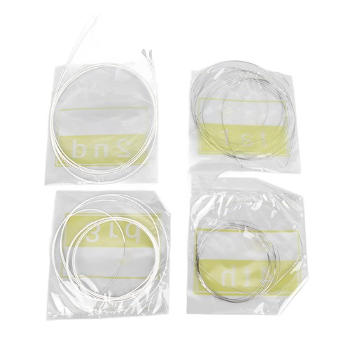 8pcs mandolin saiten silber - 8pcs,