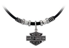 Harley-Davidson KETTE NUT & COIL B&S NECKLACE
