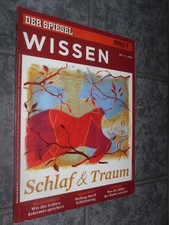 Der Spiegel Wissen 4/2009 🔴 Schlaf & Traum Zustand gut