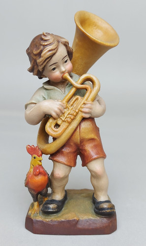 Figur junge mit tuba - junge,