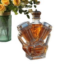 Twin motor whisky flasche - v-twin,