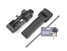 Abus Bordo 6000/90 Faltschloss inkl. 2 Schlüssel + Halter - NEU